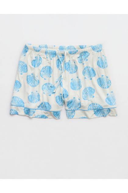 Aerie Real Soft® Pajama Boxer Moody Blues
