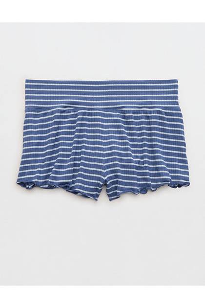 Superchill Modal Flirtie Shortie Underwear Marbled Blue