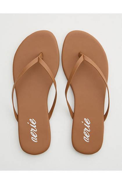 Aerie Flip Flop Brown