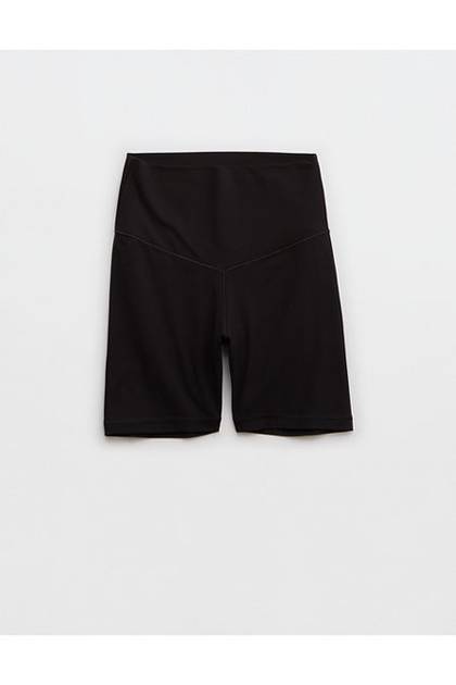 OFFLINE By Aerie Real Me XTRA High Waisted 5" Bike Short True Black
