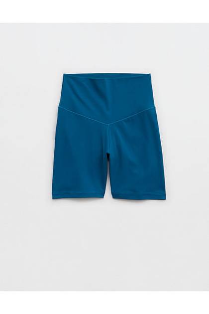 OFFLINE By Aerie Real Me XTRA High Waisted 5" Bike Short Twilight Blue