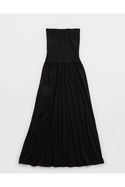 OFFLINE By Aerie Real Me Convertible Maxi Dress True Black