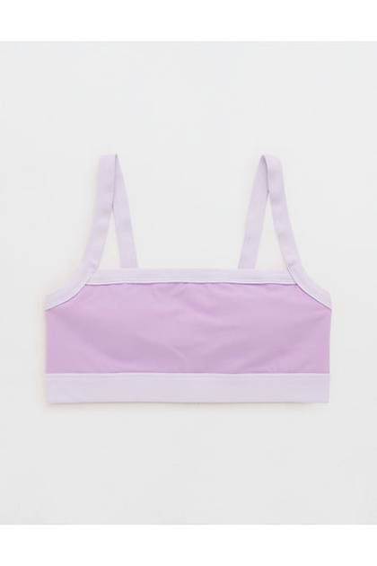 OFFLINE By Aerie Real Me XTRA Colorblock Sports Bra Lively Lilac