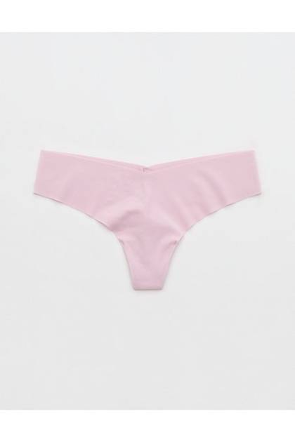 SMOOTHEZ No Show Thong Underwear Orchid