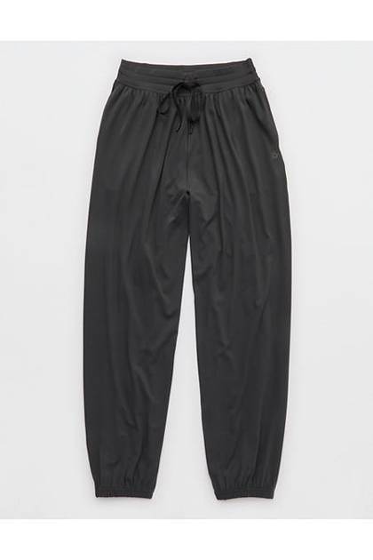 OFFLINE By Aerie Real Me Baggy Jogger Smoked Gray