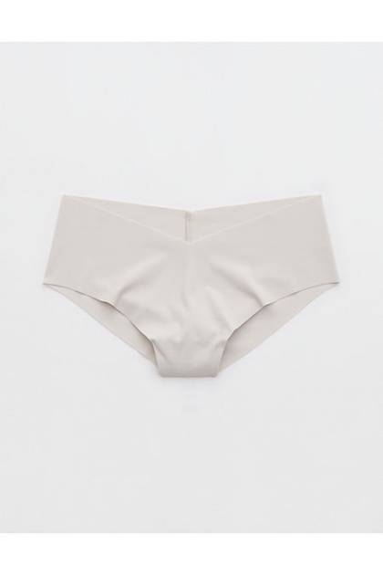 SMOOTHEZ No Show Cheeky Underwear Glacier Gray
