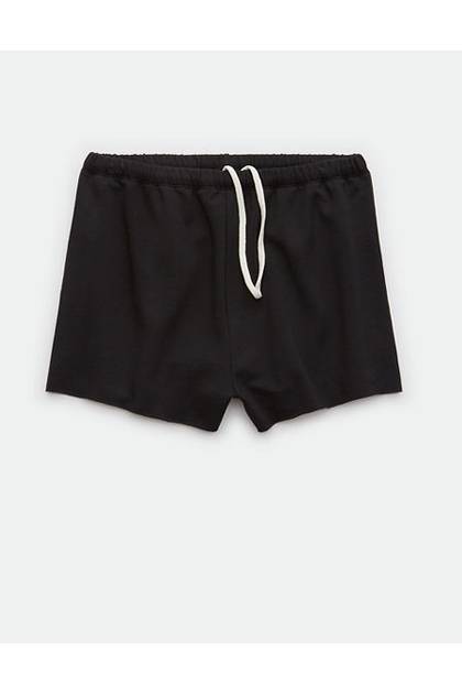 OFFLINE By Aerie OTT Fleece Short True Black