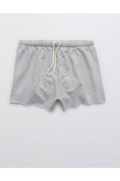 OFFLINE By Aerie OTT Fleece Short Medium Heather Gray