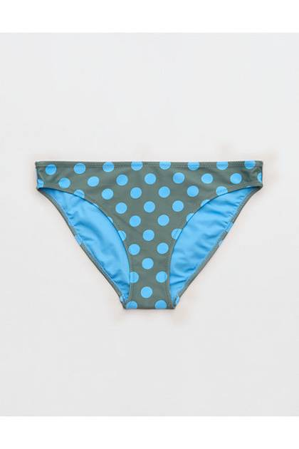 Aerie Full Coverage Bikini Bottom Royal Palm