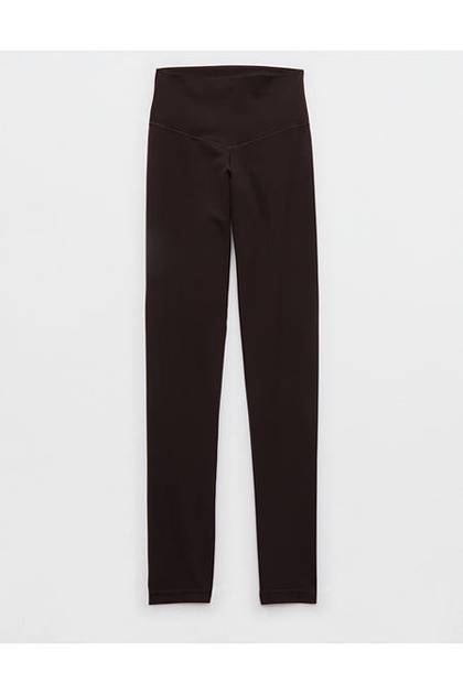 OFFLINE By Aerie Real Me XTRA Mid Rise Legging Deep Earth