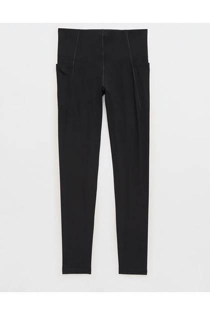OFFLINE By Aerie Real Me XTRA High Waisted Hold Up! Pocket Legging True Black