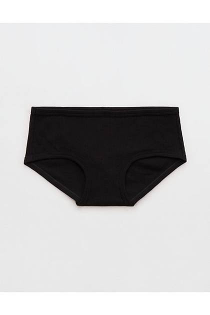 Superchill Cotton Rib Boybrief Underwear True Black