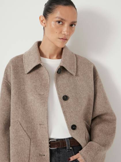Pure Wool Double Faced Jacket