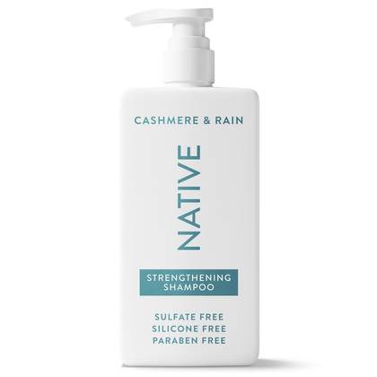 Native Cashmere & Rain Strengthening Shampoo - 16.5 fl oz: For All Hair Types, Paraben-Free, Sulfate-Free
