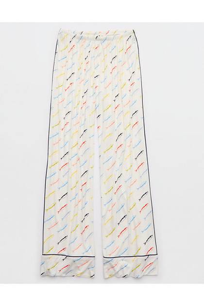 Aerie Real Soft® Trouser PJ Blue Heaven