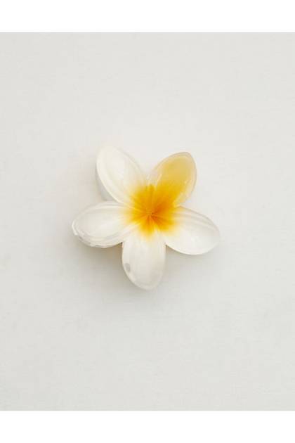 Aerie Flower Claw Clip Citron