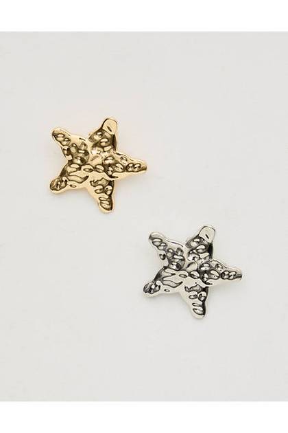 Aerie Metal Star Clip 2-Pack Multi