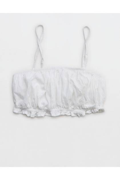 Aerie Cabana Bralette White