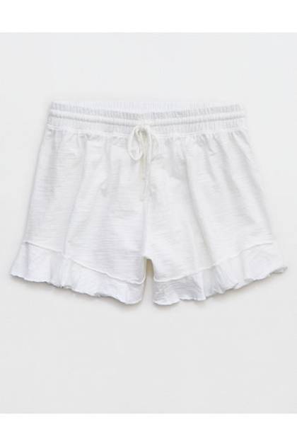 Aerie Happiest Flirty Short White