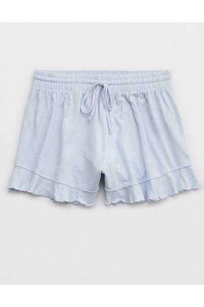Aerie Happiest Flirty Short Misty Sky