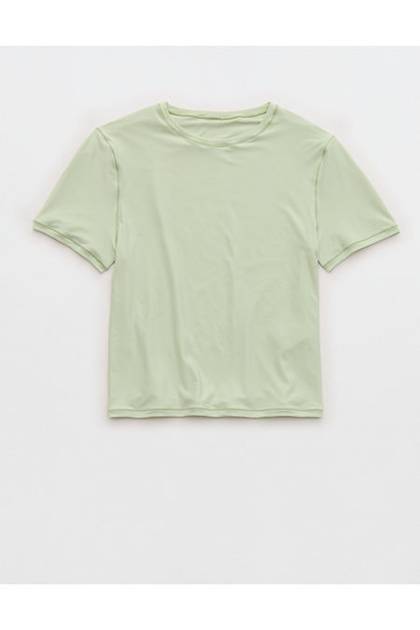 SMOOTHEZ Short Sleeve Crew T-Shirt Aloe