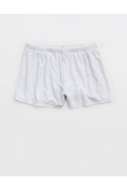 Aerie Real Hot Terry Boxer White