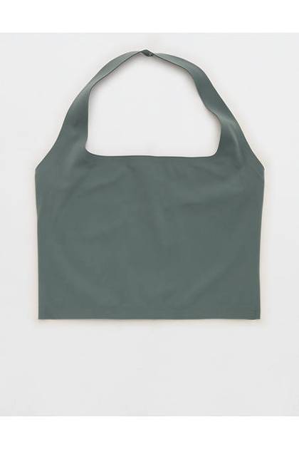 SMOOTHEZ Halter Tank Top Royal Palm