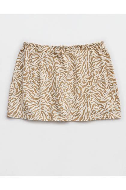 OFFLINE By Aerie OG Cotton MVP Mini Skort Toasted Almond