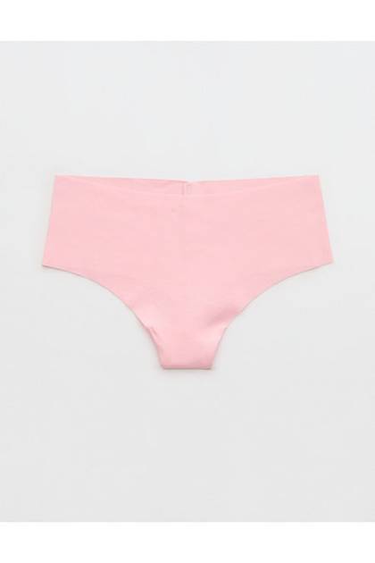 Superchill No Show Cotton Mid Rise Thong Underwear Club Pink