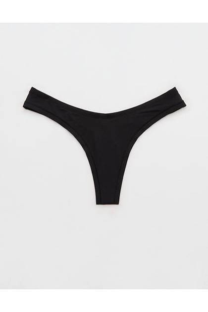 Superchill Modal Thong Underwear True Black