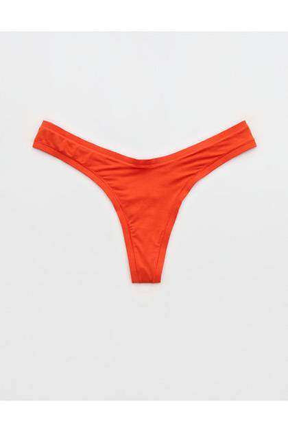 Superchill Modal Thong Underwear Orange Flare