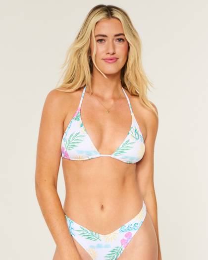 Rib Multi-Way Triangle Bikini Top