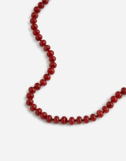 Semiprecious Beaded Choker Necklace