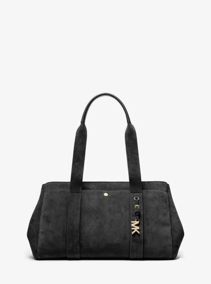 Romee Large Suede Tote Bag