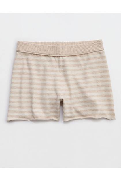 Aerie Sunday Soft Short Heather Fawn