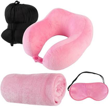 Home Complete 3-Piece Travel Neck Pillow Set