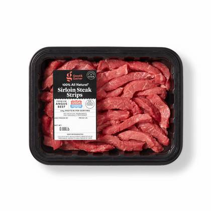 Fresh USDA Choice Angus Beef Steak Strips - 14oz - Good & Gather™