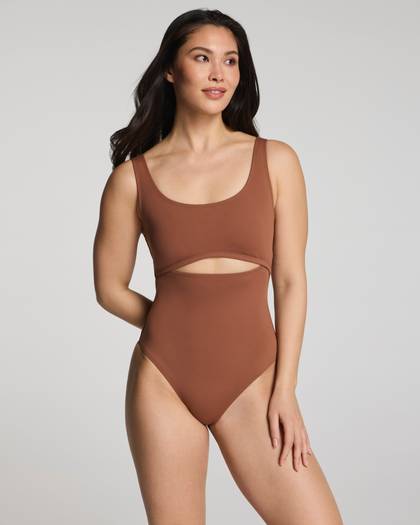 SPANXshape® Swim Cutout One Piece | Caraway - Caraway