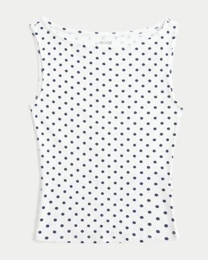 Slash-Neck Tank