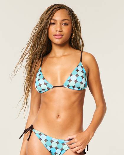 Rib Over-the-Shoulder Bikini Top