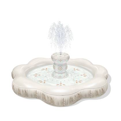 MINNIDIP Fountain Play Sprinkler - Studded & Fringed