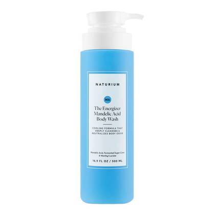 Naturium The Energizer Cooling Body Wash - 16.9 fl oz: Basic Cleansing, For Whole Body, Contains Alpha Hydroxy