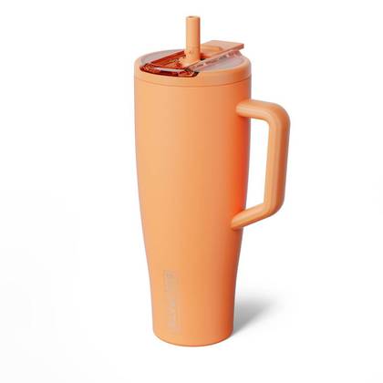 BruMate 40 fl oz Stainless Steel Era Flip Water Bottle - Peach