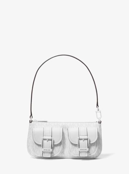 Zoe Small Signature Logo Convertible Pochette