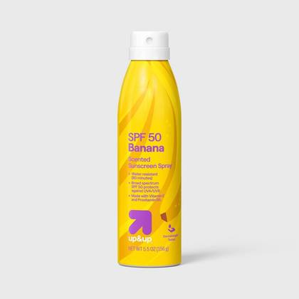 Sunscreen Spray - SPF 50 - Banana - 5.5oz - up&up™