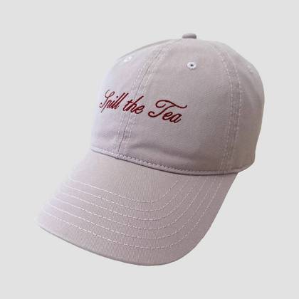 Mighty Fine Women's Graphic Spill The Tea Hat