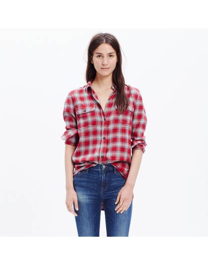 Ex-Boyfriend Shirt in Fairfax Plaid