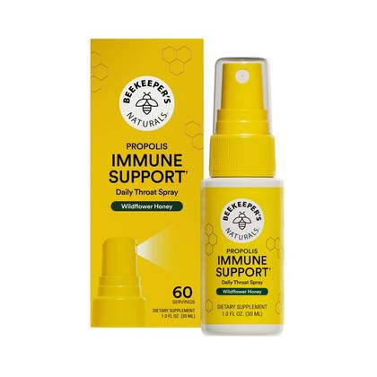 Beekeeper's Naturals Daily Propolis Immune Support Spray - 1 fl oz: Drug-Free, Contains Honey, No Artificial Sweeteners