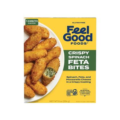 Feel Good Foods Gluten Free Spinach & Feta Bites - 8oz