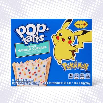Pop-Tarts Pokémon Frosted Vanilla Cupcake Toaster Pastries - 20.3oz/12ct